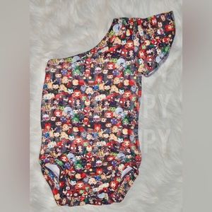 One Flutter Sleeve Leo bodysuit go to cossyleonshopdotcom and FaceBook …